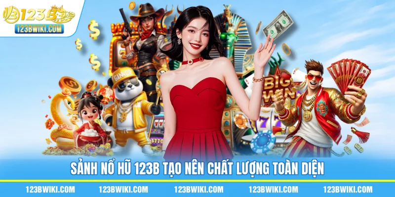 Sảnh nổ hũ 123B tạo nên chất lượng toàn diện